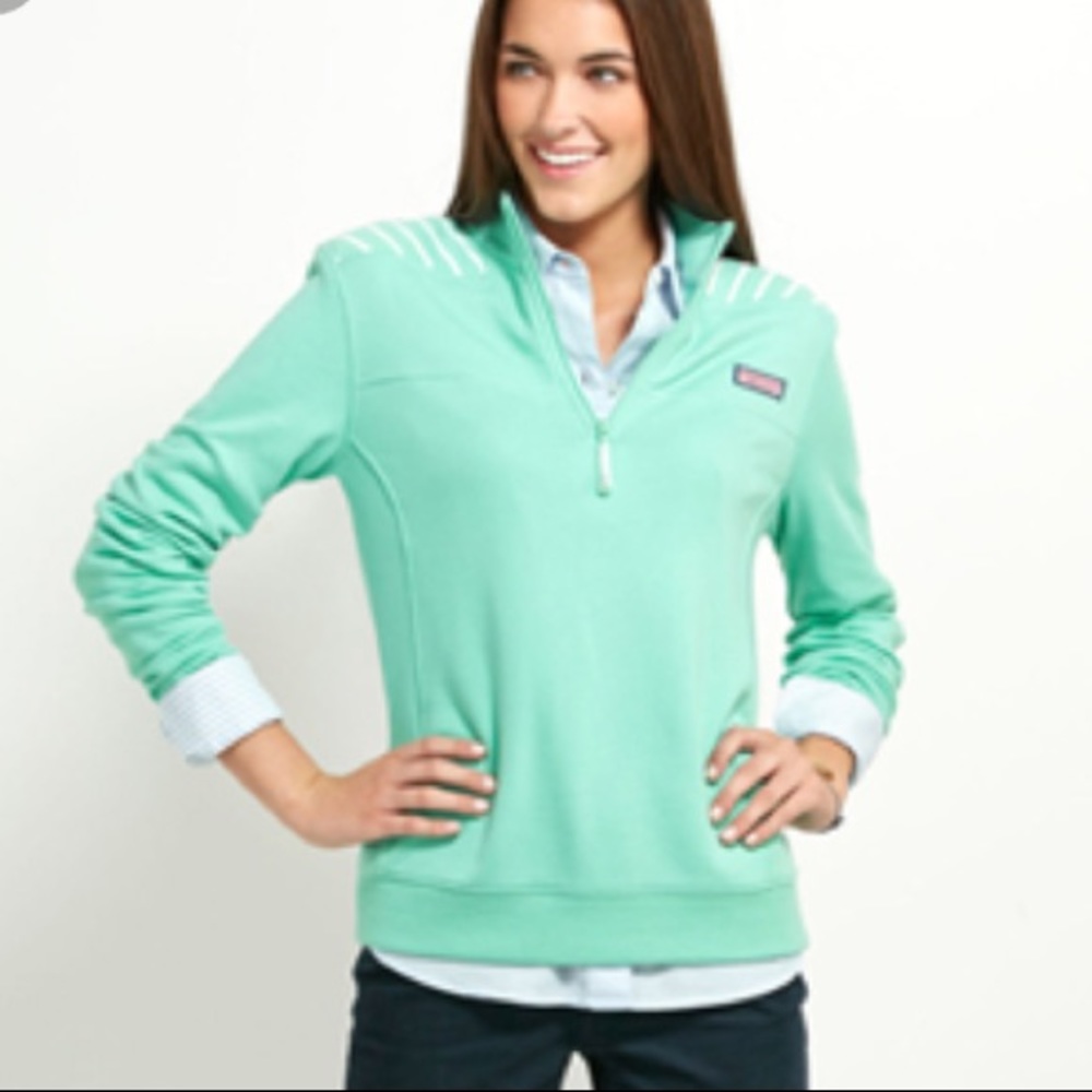 Vineyard Vines Women's Quarter Zip Shep Shirt